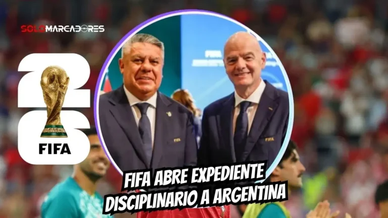 La FIFA abre procedimiento disciplinario contra la AFA, Paredes, Molina, Almada, Ayala y Gavi por incidentes en la final del Mundial 2026.