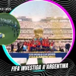 La cara oscura de la final: La FIFA investiga a Argentina tras la tensión con España 3 FIFA analiza sanciones contra Argentina tras la final ante España por altercados de Paredes y Ayala, y gestos en la entrega del trofeo.