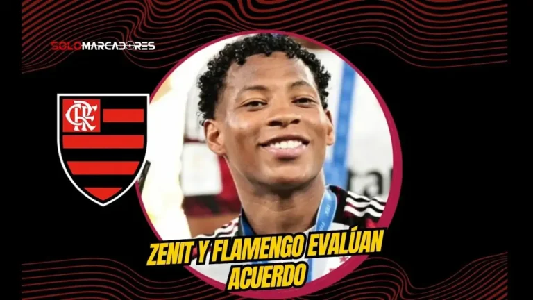 Flamengo evalúa incluir a Gonzalo Plata más dinero en una oferta al Zenit por Luiz Henrique. El ecuatoriano está valorado entre 20 y 25 millones.