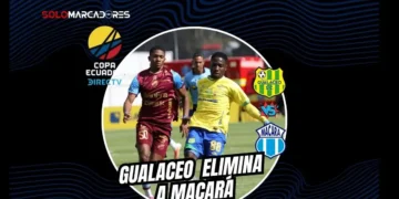 Wellington Peralta atajó dos penales para la victoria 4-3 de Gualaceo sobre Macará. Clasificación auriverde a cuartos de final de Copa Ecuador.