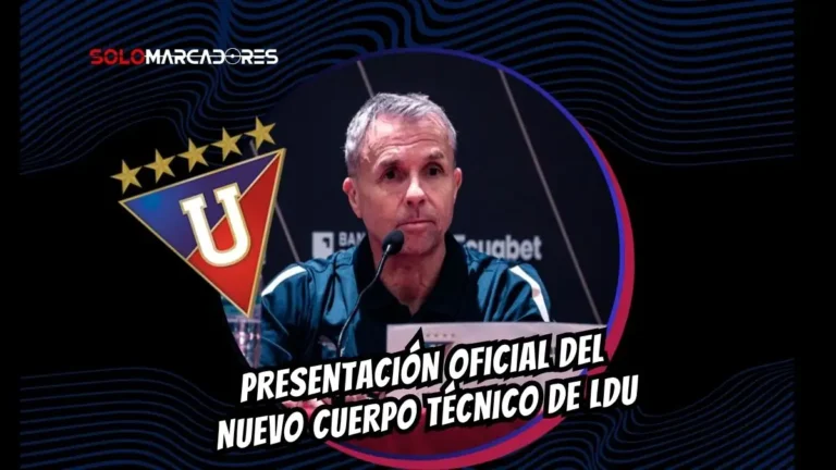 Gustavo Álvarez fue presentado oficialmente como DT de Liga de Quito en Guayaquil y promete responder con resultados.