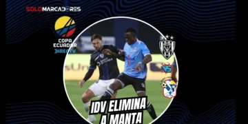 IDV derrotó 1-0 a Manta FC con gol de tiro libre de Layan Loor al minuto 95 y clasificó a cuartos de final.
