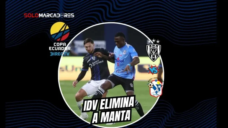 IDV derrotó 1-0 a Manta FC con gol de tiro libre de Layan Loor al minuto 95 y clasificó a cuartos de final.