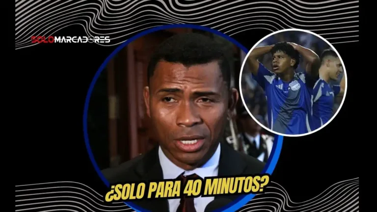 Iván Hurtado analizó el tiempo de juego de Fragozo en Emelec y cuestionó si un juvenil de 16 años solo debe rendir medio tiempo.