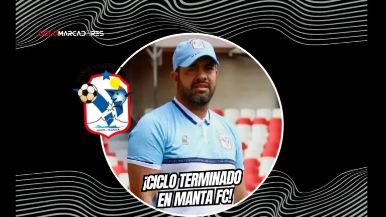 Javier Carvajal confirmó su salida de Manta FC tras perder 1-0 ante Independiente del Valle en Copa Ecuador. Revisa las cifras de su gestión.