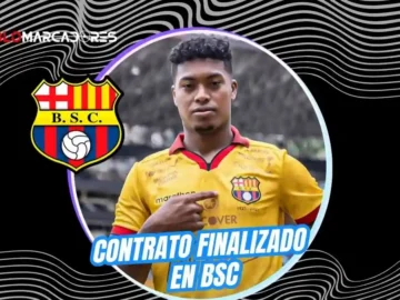 Jean Carlos Montaño termina su contrato y queda fuera de Barcelona SC a dos días de jugar contra Cuenca. Revisa los números del volante en 2026.
