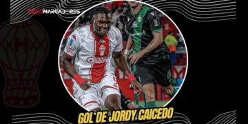 Jordy Caicedo le dio la victoria a Huracán ante Banfield 6 Jordy Caicedo anotó el gol del triunfo 1-0 de Huracán sobre Banfield en la fecha 1 del Torneo Clausura de la Liga Profesional Argentina.