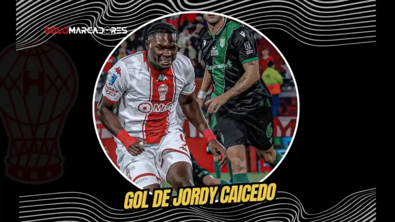Jordy Caicedo anotó el gol del triunfo 1-0 de Huracán sobre Banfield en la fecha 1 del Torneo Clausura de la Liga Profesional Argentina.