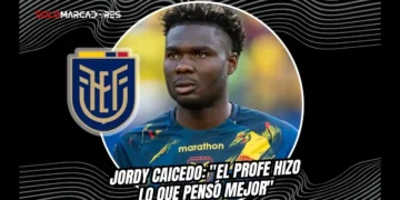 Jordy Caicedo rompe el silencio tras la eliminación 7 Jordy Caicedo rompió el silencio sobre la Selección de Ecuador: "El profe hizo lo que pensó que era mejor". Detalles de sus minutos y su futuro.