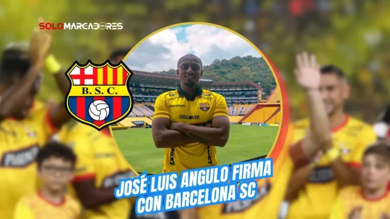 Barcelona Sporting Club fichó al arquero José Luis Angulo hasta 2028. Conoce los detalles del contrato y sus estadísticas en la temporada 2026.