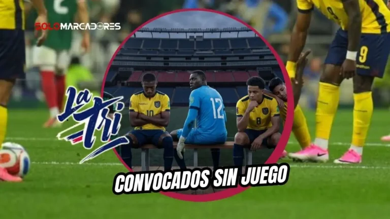 Cinco jugadores de la Selección de Ecuador se marcharon del Mundial 2026 sin sumar minutos bajo la dirección de Beccacece. Conoce quiénes son.