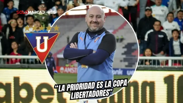 Eduardo Álvarez define las metas de Liga de Quito: la Copa Libertadores es la prioridad, junto a la clasificación directa en LigaPro y la Copa Ecuador.