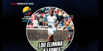 Liga de Quito aplastó 6-0 a Leones con triplete de Estrada y avanzó a cuartos de final de la Copa Ecuador en el debut del DT Gustavo Álvarez.