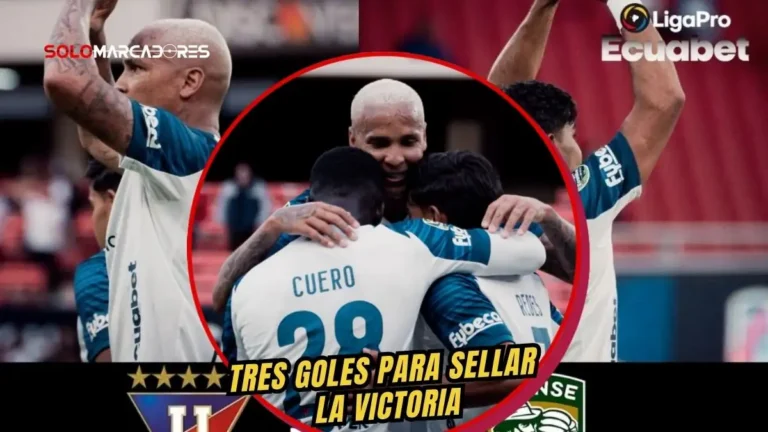 Con goles de Deyverson, Redes y Quiñonez, Liga de Quito goleó a Orense por 3-0 en el Rodrigo Paz Delgado y se ubica segundo en la tabla de posiciones.