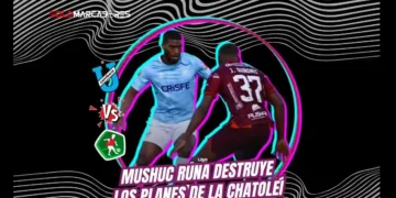 Triunfo de Mushuc Runa: tres puntos de oro y un detenido en el Atahualpa 2 Mushuc Runa venció 3-2 a Universidad Católica en el Atahualpa, sumó su primer triunfo visitante y salió del descenso en un partido con un detenido.