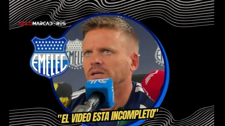 Cristian Nasuti aclara que el video sobre Luis Fragozo fue editado y sacado de contexto. El DT de Emelec busca cerrar la polémica.