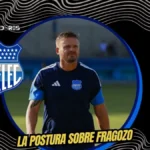 ¿Por qué no juega más minutos? Nasuti responde a hincha de Emelec sobre Luis Fragozo 3 Cristian Nasuti respondió a un hincha de Emelec sobre los minutos de Luis Fragozo y reveló los problemas físicos que limitan al jugador.