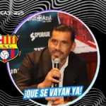 Nicolás Asencio exige un giro institucional en Barcelona SC: "Deberían renunciar los directivos" 3 Nicolás Asencio, goleador histórico de Barcelona SC, solicita la renuncia de la directiva y el llamado a elecciones ante la crisis del club.