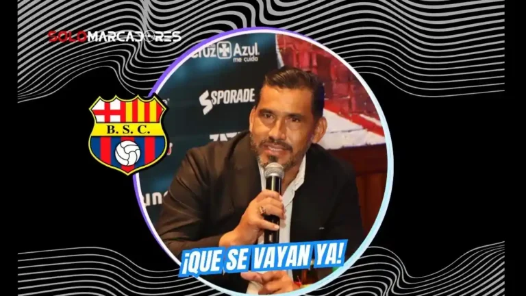 Nicolás Asencio, goleador histórico de Barcelona SC, solicita la renuncia de la directiva y el llamado a elecciones ante la crisis del club.