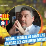 Barcelona SC activa su plan de contingencia dirigencial: Miguel Montalvo asume el mando tras la orden de prisión contra Antonio Álvarez 3 Miguel Montalvo asume como nuevo presidente de Barcelona SC tras dictarse prisión preventiva para Antonio Álvarez por la investigación del caso Goleada.
