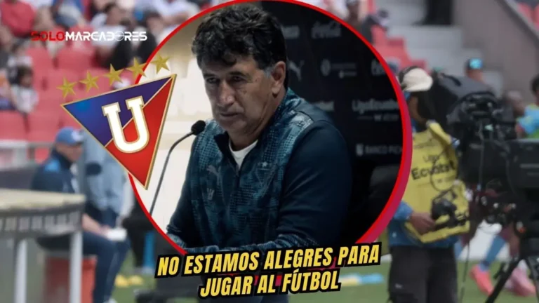 Patricio Hurtado en Liga de Quito asumió la culpa tras caer ante Leones, detalló el impacto por el adiós de Tiago Nunes y la distancia con IDV.