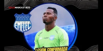Emelec confirma el informe médico de Pedro Ortiz. Sufrirá entre dos a tres semanas de baja por un esguince de ligamento. Conoce los detalles.