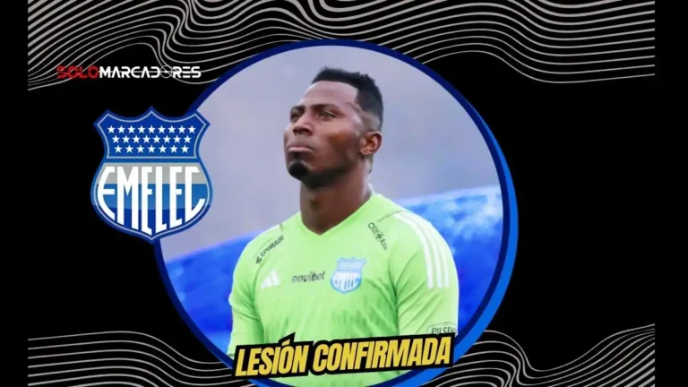 Emelec confirma el informe médico de Pedro Ortiz. Sufrirá entre dos a tres semanas de baja por un esguince de ligamento. Conoce los detalles.