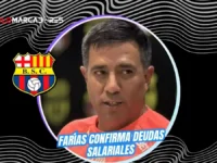 ¿Crisis en el Ídolo? La cruda realidad económica que sacude al plantel de Barcelona 5 César Farías expuso la realidad económica de Barcelona al confirmar dos meses de deudas salariales con el plantel tras el triunfo ante Libertad.