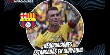 El regreso de Damián Díaz a Barcelona SC se complica. Aunque el jugador dio el "sí", Guayaquil City cerró las puertas y no planea dejarlo salir.