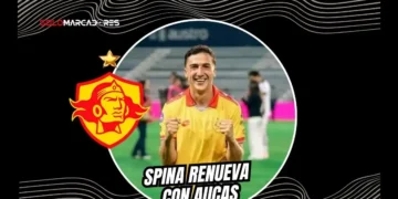 Aucas retiene a Agostino Spina. El volante argentino extendió su préstamo con el club capitalino y jugará bajo el mando de Araujo el cierre de la LigaPro.