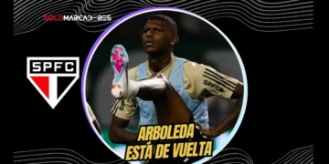 Robert Arboleda sumó sus primeros minutos con el Sao Paulo tras su polémica separación. Dorival Junior lo incluyó como titular en el amistoso.