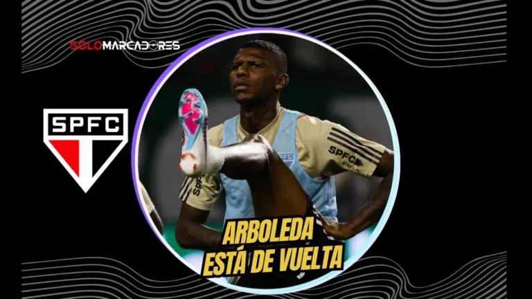 Robert Arboleda sumó sus primeros minutos con el Sao Paulo tras su polémica separación. Dorival Junior lo incluyó como titular en el amistoso.