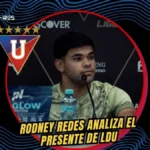 Liga de Quito encuentra en Rodney Redes al motor que prioriza el colectivo sobre el brillo individual 3 Rodney Redes analiza su gran presente en Liga de Quito tras brillar ante Orense y palpita el partido frente a Macará por la LigaPro 2026.