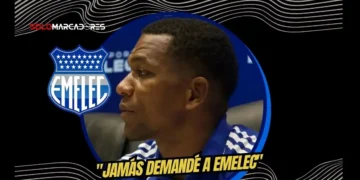 "Jamás demandé al club": Romario Caicedo rompe el silencio sobre su situación en Emelec 12 Romario Caicedo aclara su situación con Emelec: confirma que ingresó un requerimiento de pago por deuda y desmiente haber demandado al club.