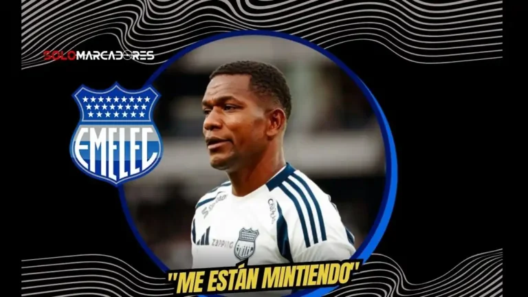 Romario Caicedo rompe el silencio tras su salida de Emelec. Denuncia edición de contrato y fija el 24 de julio para demandar al club.