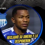 Romario Caicedo se va de Emelec tras 9 años por reclamo económico 3 Romario Caicedo deja Emelec tras 9 años. La directiva decidió su salida luego de que el lateral intimara al club por deudas pendientes.