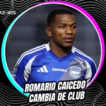 Romario Caicedo define su futuro de inmediato tras rescindir contrato con Emelec 3 Romario Caicedo jugará en Guayaquil City tras acordar la rescisión de su contrato con Emelec por mutuo acuerdo.