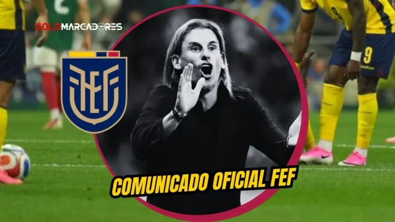 La FEF confirmó la salida de Sebastián Beccacece de la Selección de Ecuador tras la eliminación en el Mundial 2026. Revise los números del DT.