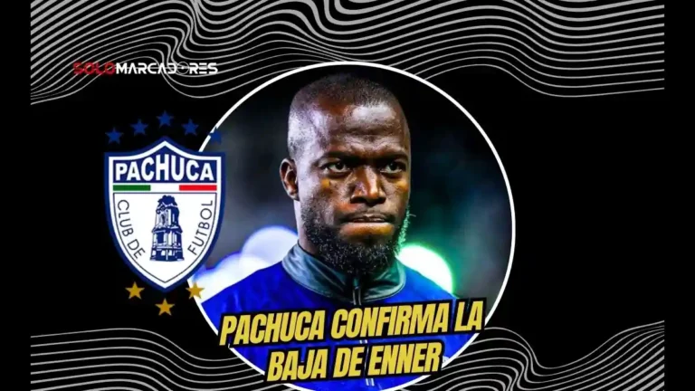 El presidente de Pachuca, Armando Martínez Patiño, confirmó la salida de Enner Valencia. El delantero de 36 años queda libre para el Apertura 2026.