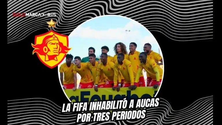 Aucas recibe sanción de la FIFA el 22 de julio de 2026 y no podrá inscribir jugadores por tres mercados. Revisa los detalles.