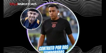 César Farías confirmó el fichaje de Sergio Díaz por Barcelona SC. El paraguayo de 28 años llega libre por dos temporadas sujeto a chequeo médico.