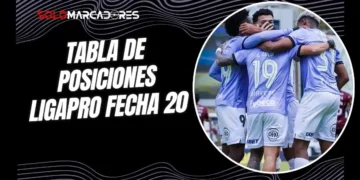 ¡Independiente del Valle se escapa en la cima! Así quedó la tabla de posiciones tras la fecha 20 de la LigaPro 2 Revisa cómo quedó la tabla de posiciones de la LigaPro tras la fecha 20. IDV goleó, Aucas es escolta y Barcelona sumó de a tres.