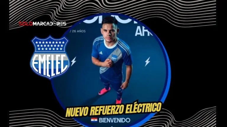 Emelec anunció al paraguayo Teodoro Arce como nuevo refuerzo. El atacante de 26 años llega desde el Rodina Moscow para sumar velocidad.