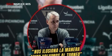 Tiago Nunes en Liga de Quito analizó la goleada 3-0 ante Orense. Descubre lo que dijo el DT sobre el rendimiento albo y el rol de Rodney Redes.