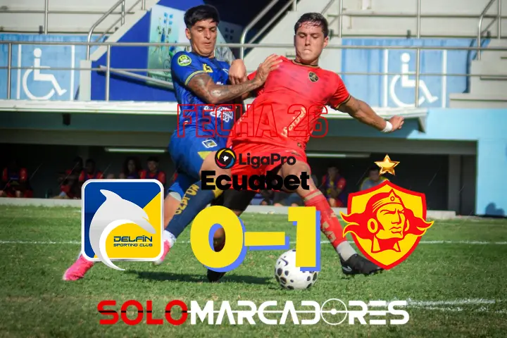 Aucas da un golpe de autoridad de visita y complica el destino de Delfín SC 22 Aucas derrotó 1-0 a Delfín SC con gol de Piero Guzmán en la fecha 26 de la Liga Ecuabet. Los orientales son segundos y Delfín se hunde en el descenso.
