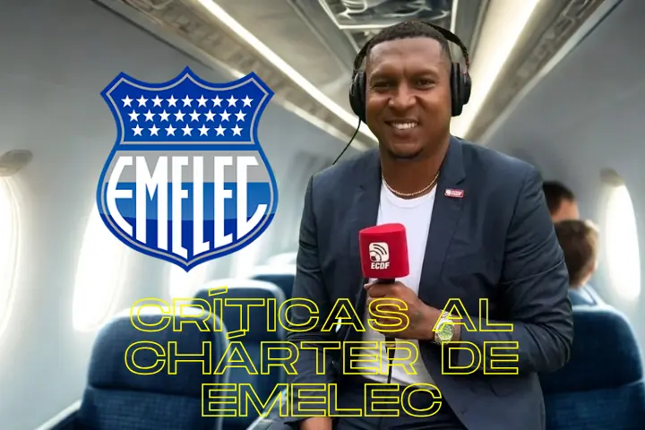 Banguera cuestionó el chárter de Emelec: ¿Se pudo evitar la tensión? 23 Máximo Banguera criticó la logística del chárter de Emelec tras los reclamos de un socio en pleno vuelo en medio de la crisis en LigaPro.