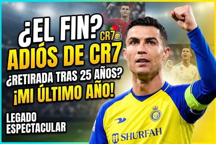 Cristiano Ronaldo pone fecha tentativa a su adiós definitivo 23 Cristiano Ronaldo anuncia que esta temporada con Al-Nassr podría ser la última de su carrera. Revisa sus planes y estadísticas.