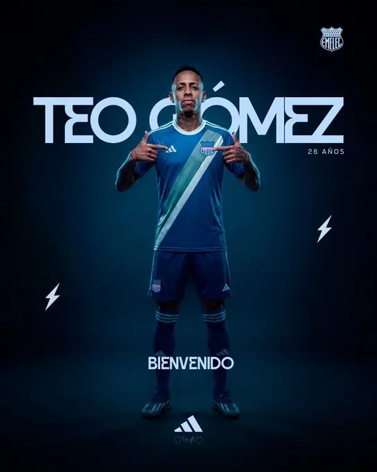 Emelec suma a Teo Gómez como refuerzo 23 Emelec suma a Teo Gómez como refuerzo
