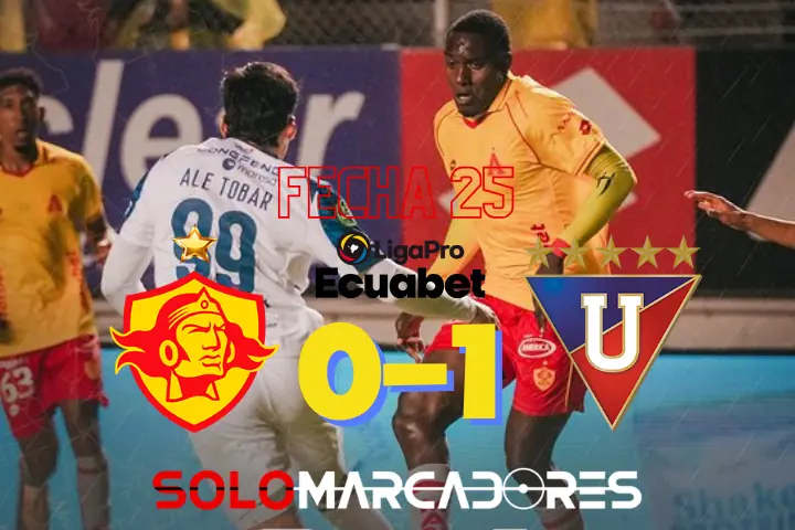 Liga de Quito supera por la mínima a Aucas en el estadio Gonzalo Pozo Ripalda 22 Liga de Quito derrotó 1-0 a Aucas por la fecha 25 de la Liga Ecuabet con gol de Yerlin Quiñónez y gran actuación de Domínguez.
