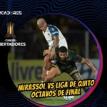 Liga de Quito desafía la fortaleza del Mirassol en la ida de los octavos de final 4 Mirassol vs Liga de Quito miden fuerzas en los octavos de final de la Copa Libertadores 2026. Revisa horarios, sede y detalles del partido.
